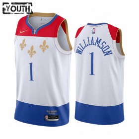Dres New Orleans Pelicans Zion Williamson 1 2020-21 City Edition Swingman - Dječji